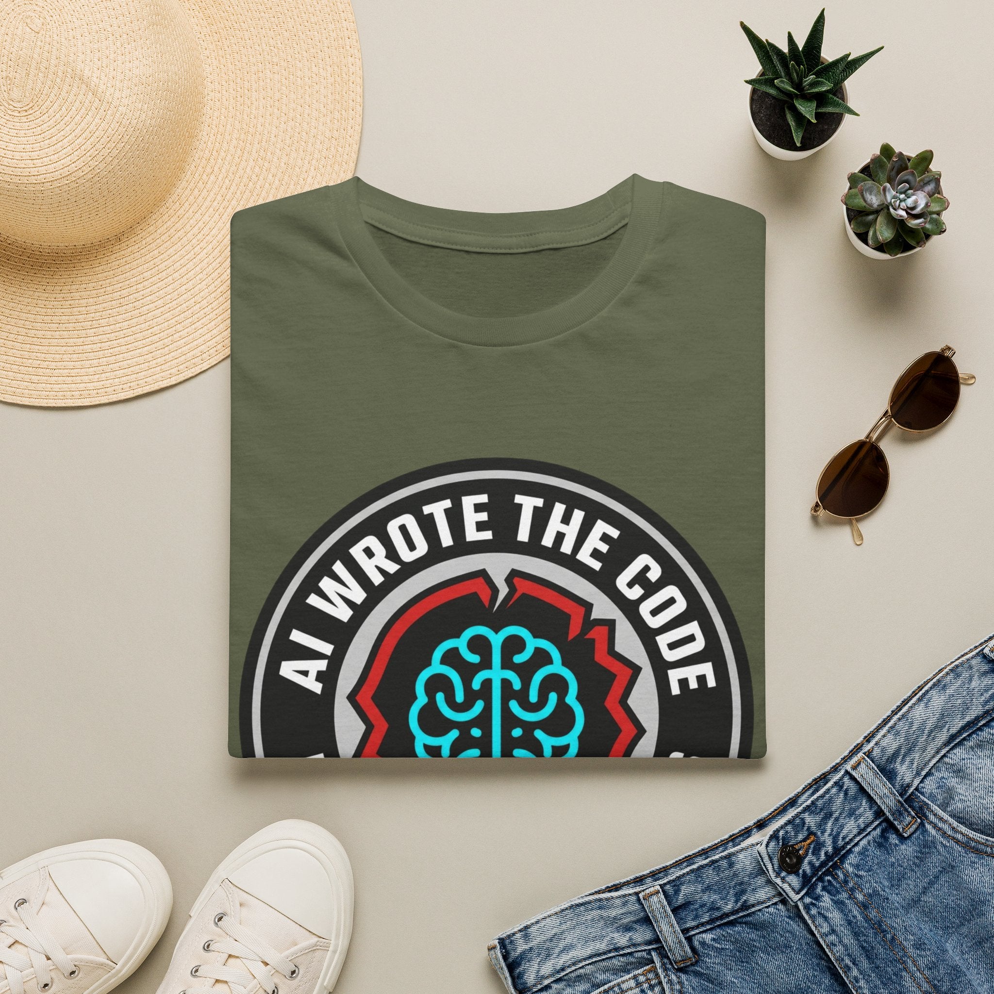 AI wrote the code I just fix the mess T-Shirt