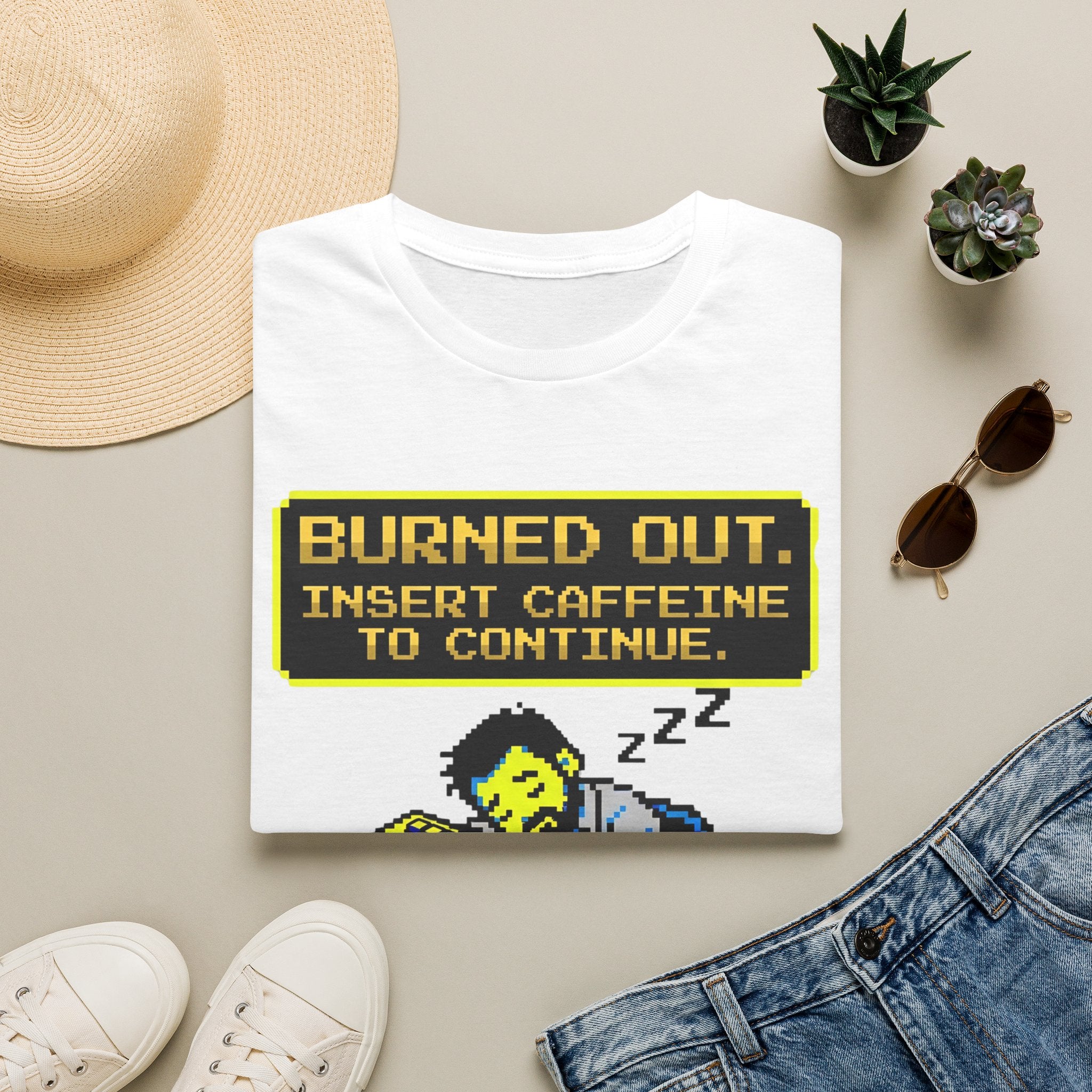 Burn out insert caffeine to continue T-Shirt