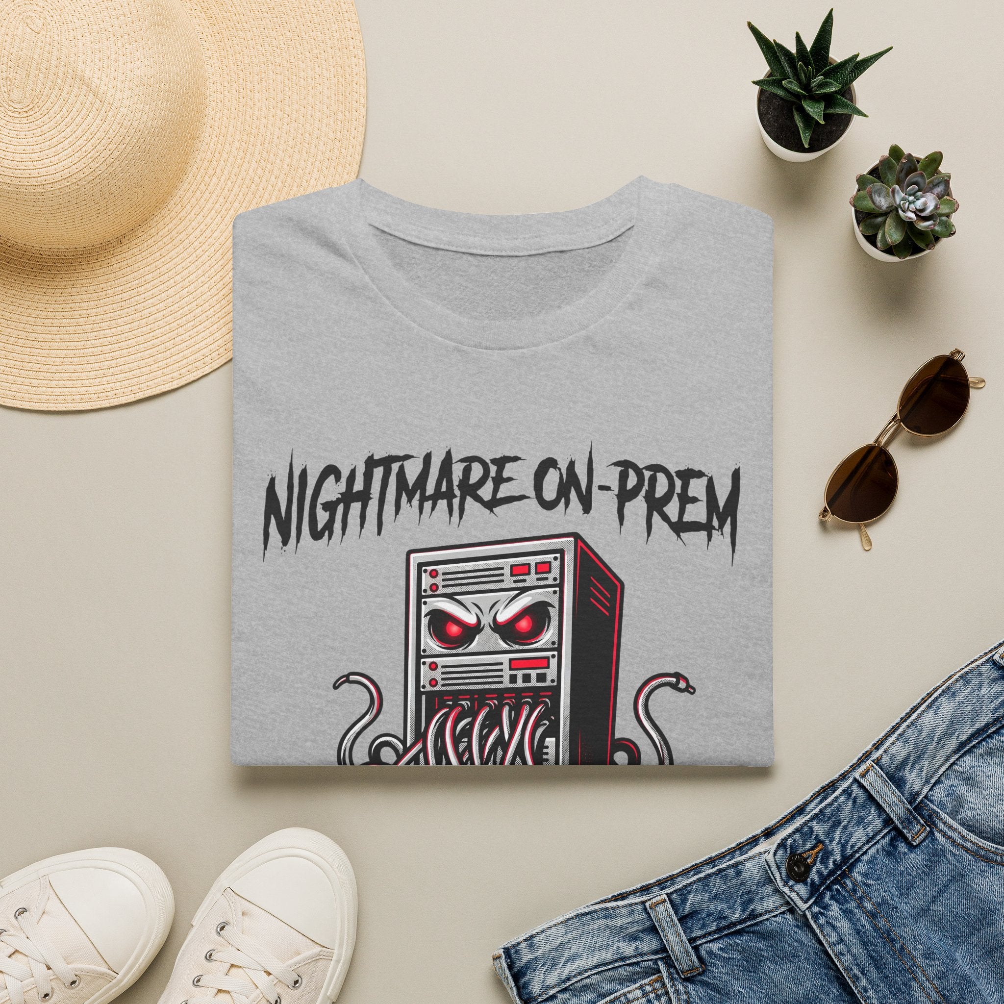 Nightmare On-Prem Where Uptime Goes To Die T-Shirt