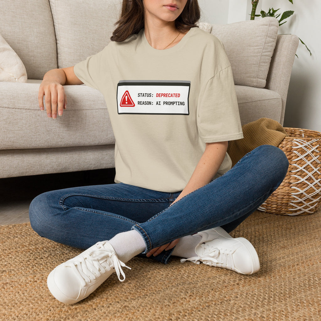 Deprecated Reason AI Prompting T-Shirt
