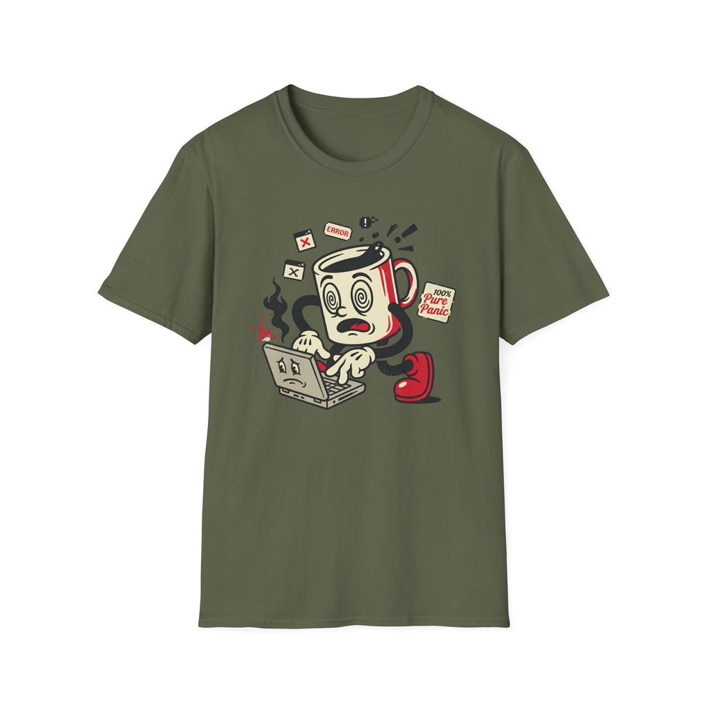 Error Code 100% Pure Panic T-Shirt