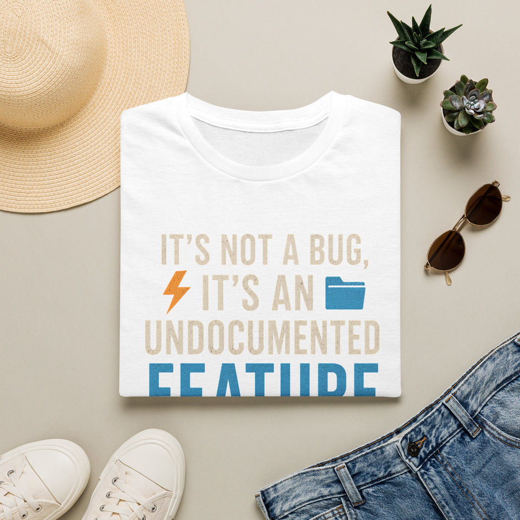 It's not a bug, it's an undocumented feature T-Shirt