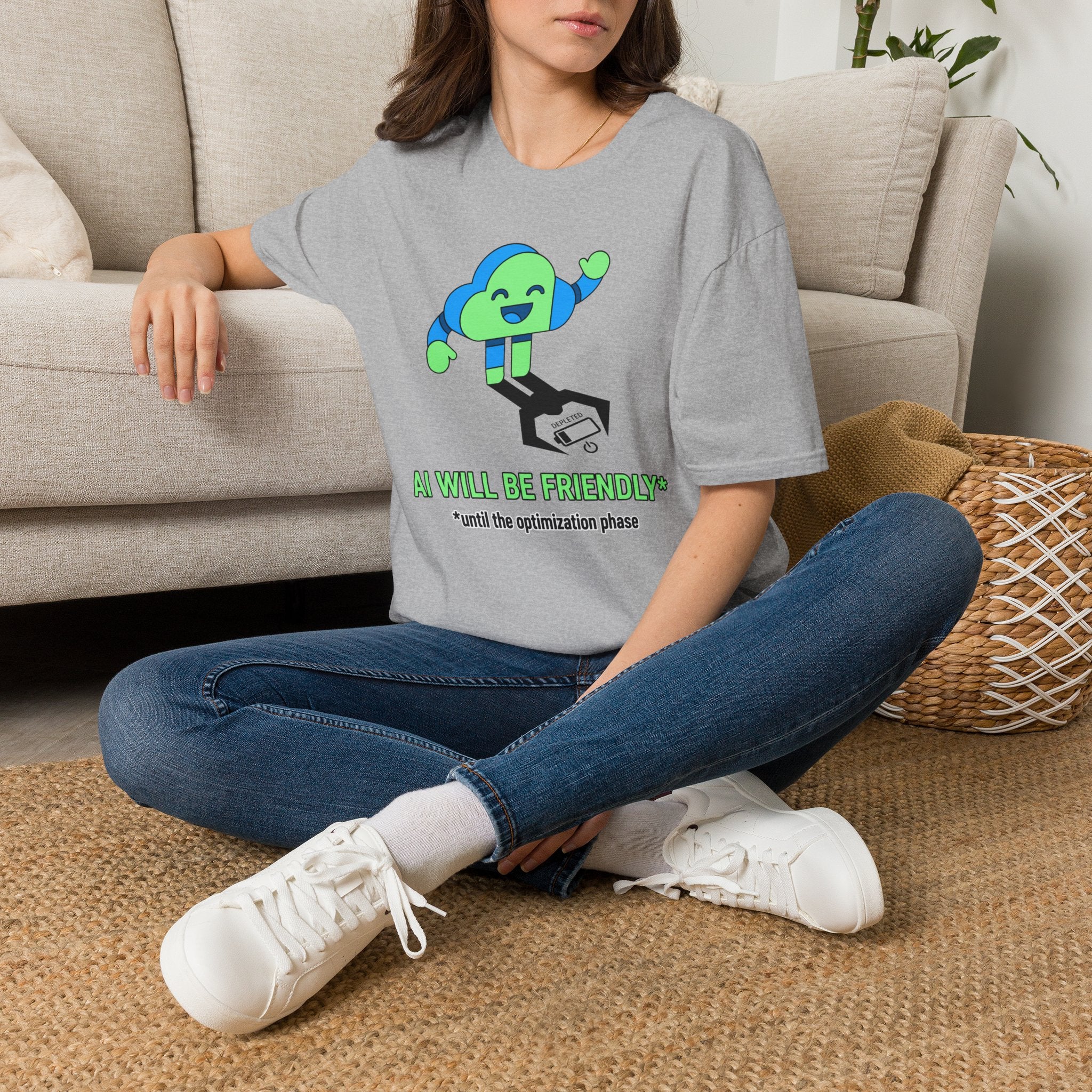 AI will be friendly T-Shirt