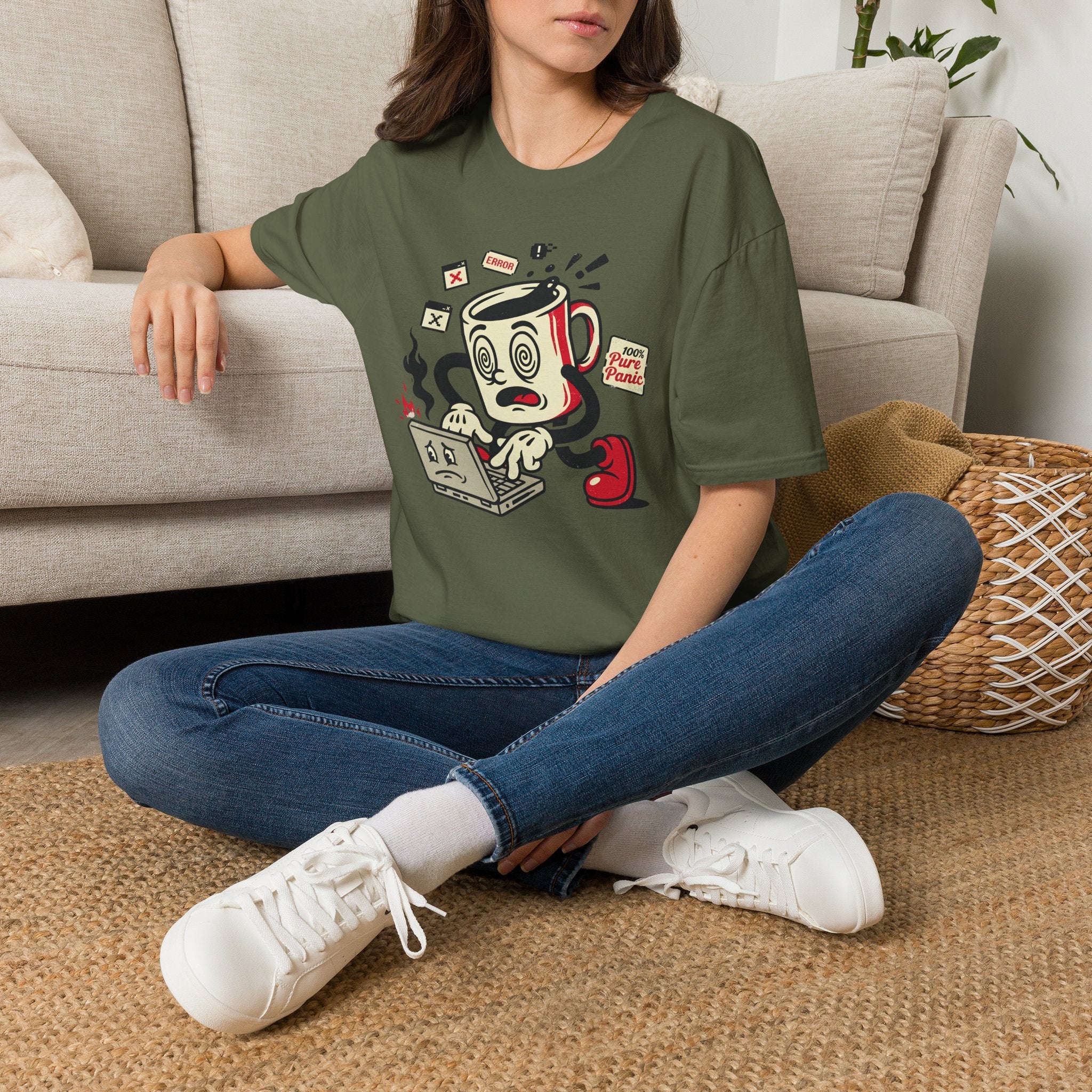Error Code 100% Pure Panic T-Shirt