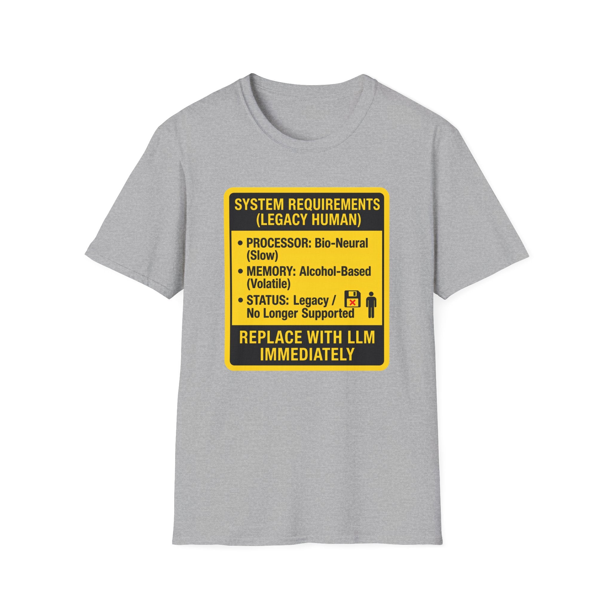 System requirements (legacy human) T-Shirt