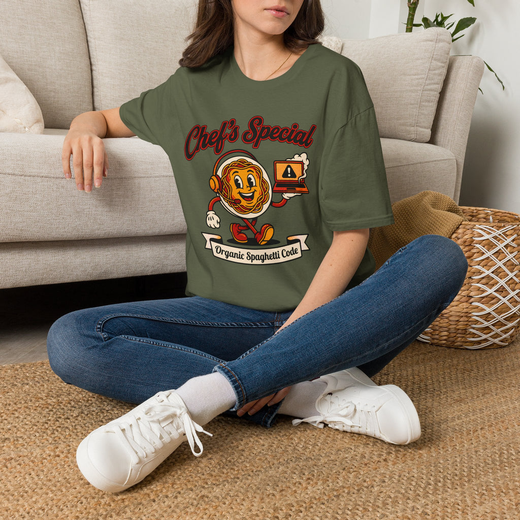 Chef's Special Organic Spaghetti Code T-Shirt