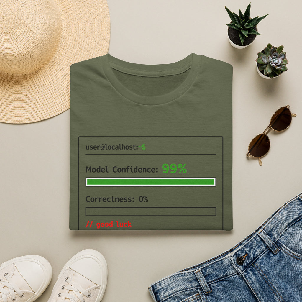 Model Confidence 99% Correctness 0% T-Shirt