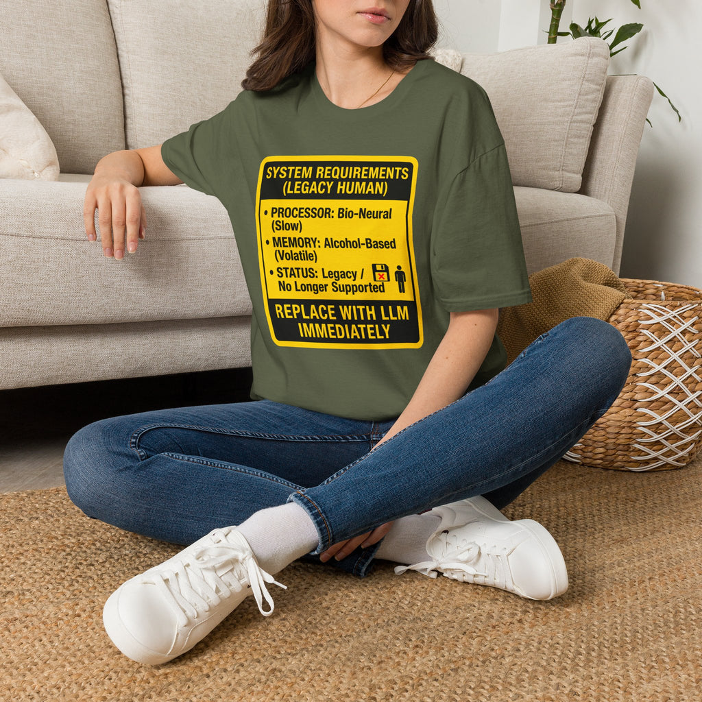 System requirements (legacy human) T-Shirt