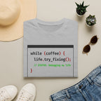 Status Debugging my life T-Shirt