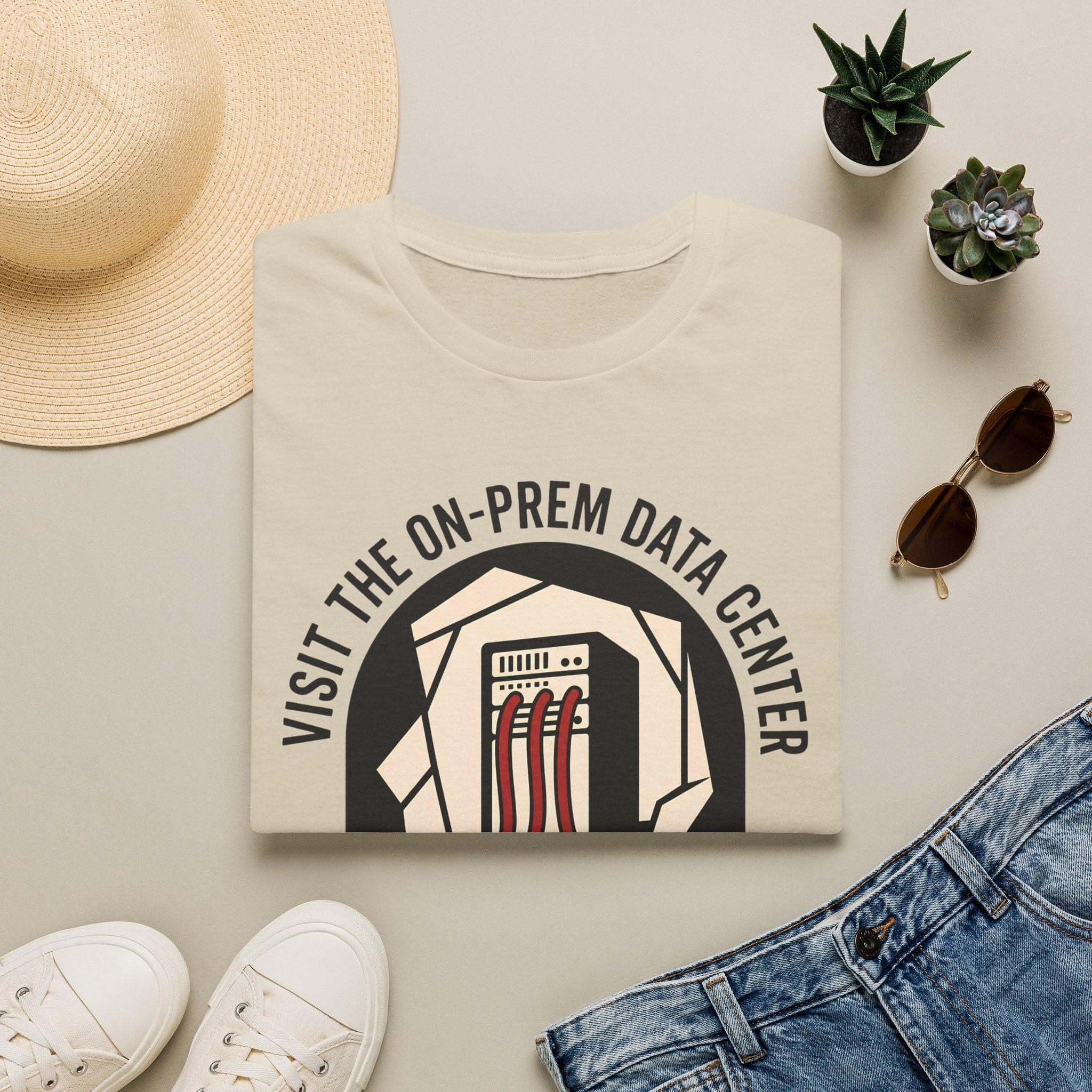 visit on-prem data center where uptime goes to die T-Shirt