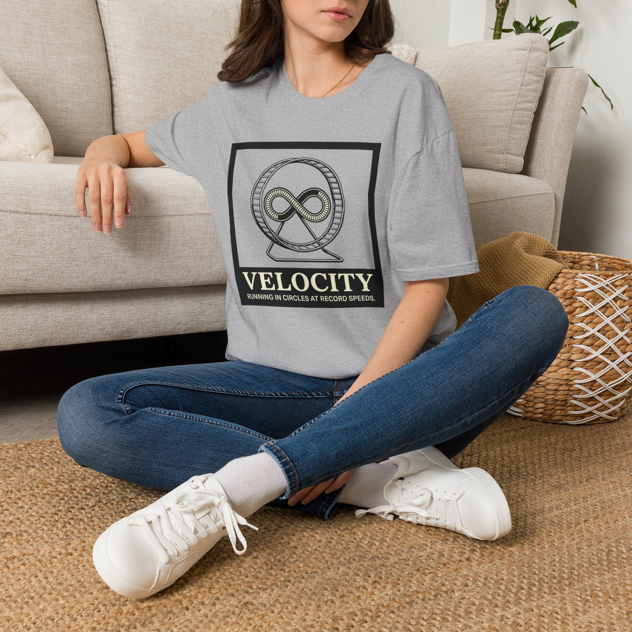 Velocity - running in circle T-Shirt