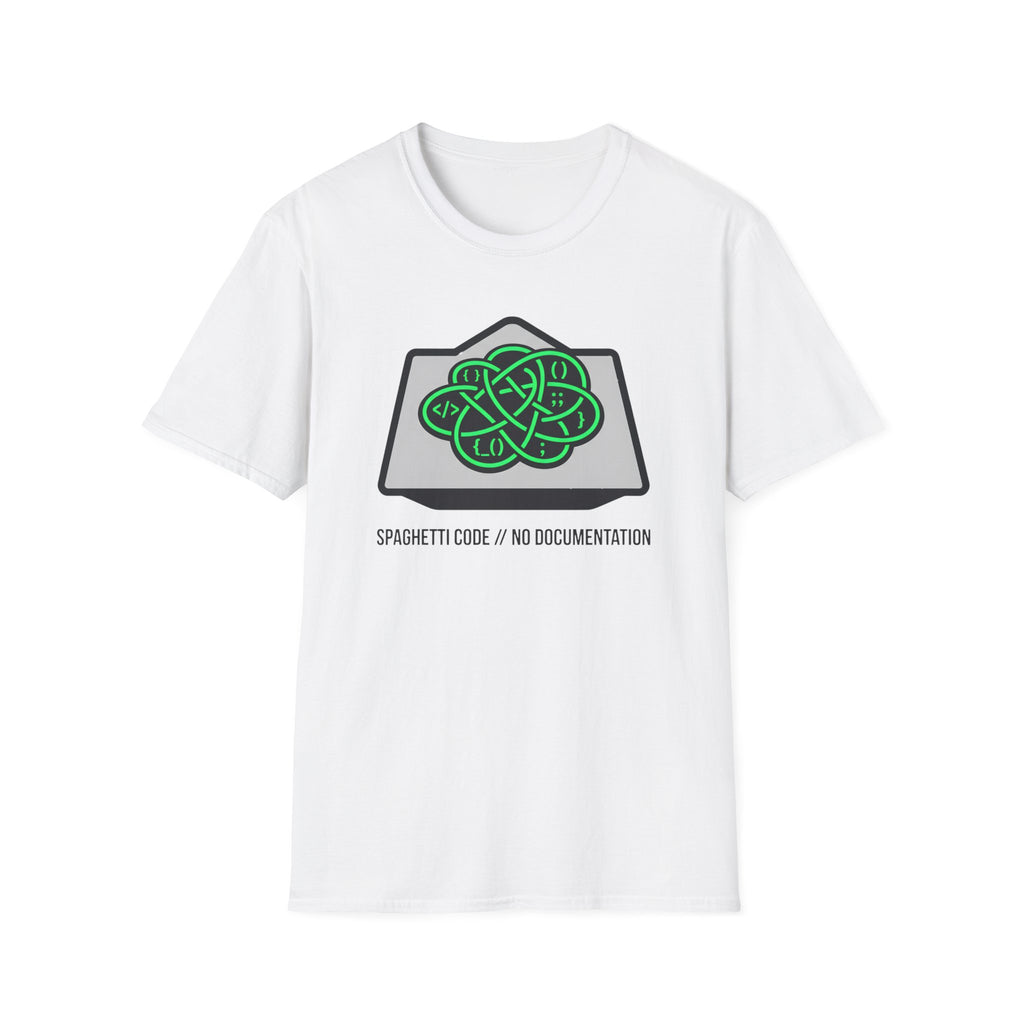 Spaghetti Code No Documentation T-Shirt