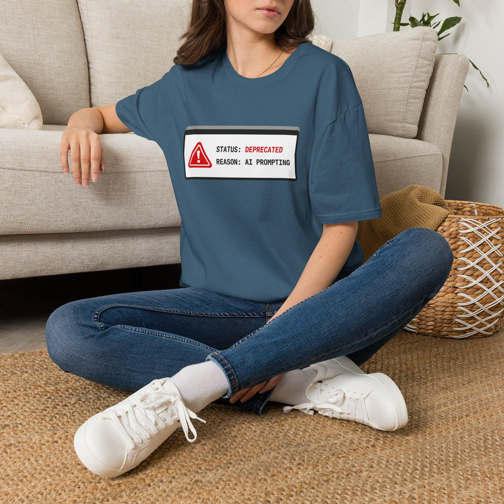 Deprecated Reason AI Prompting T-Shirt
