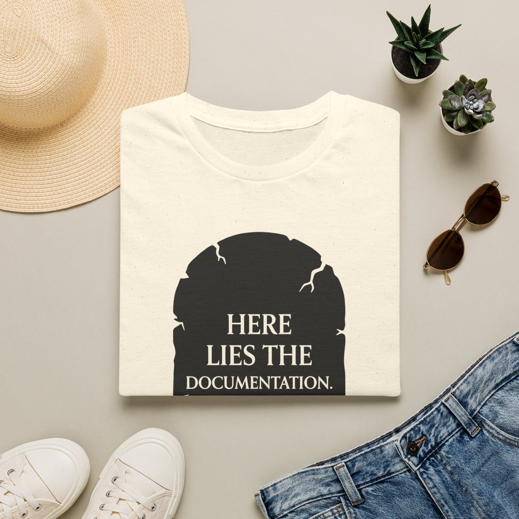 Here lies the documentation T-Shirt