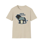 Junior developer vs Senior architect T-Shirt
