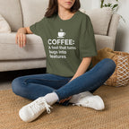 Coffee: a tool that turns bugs into features T-Shirt