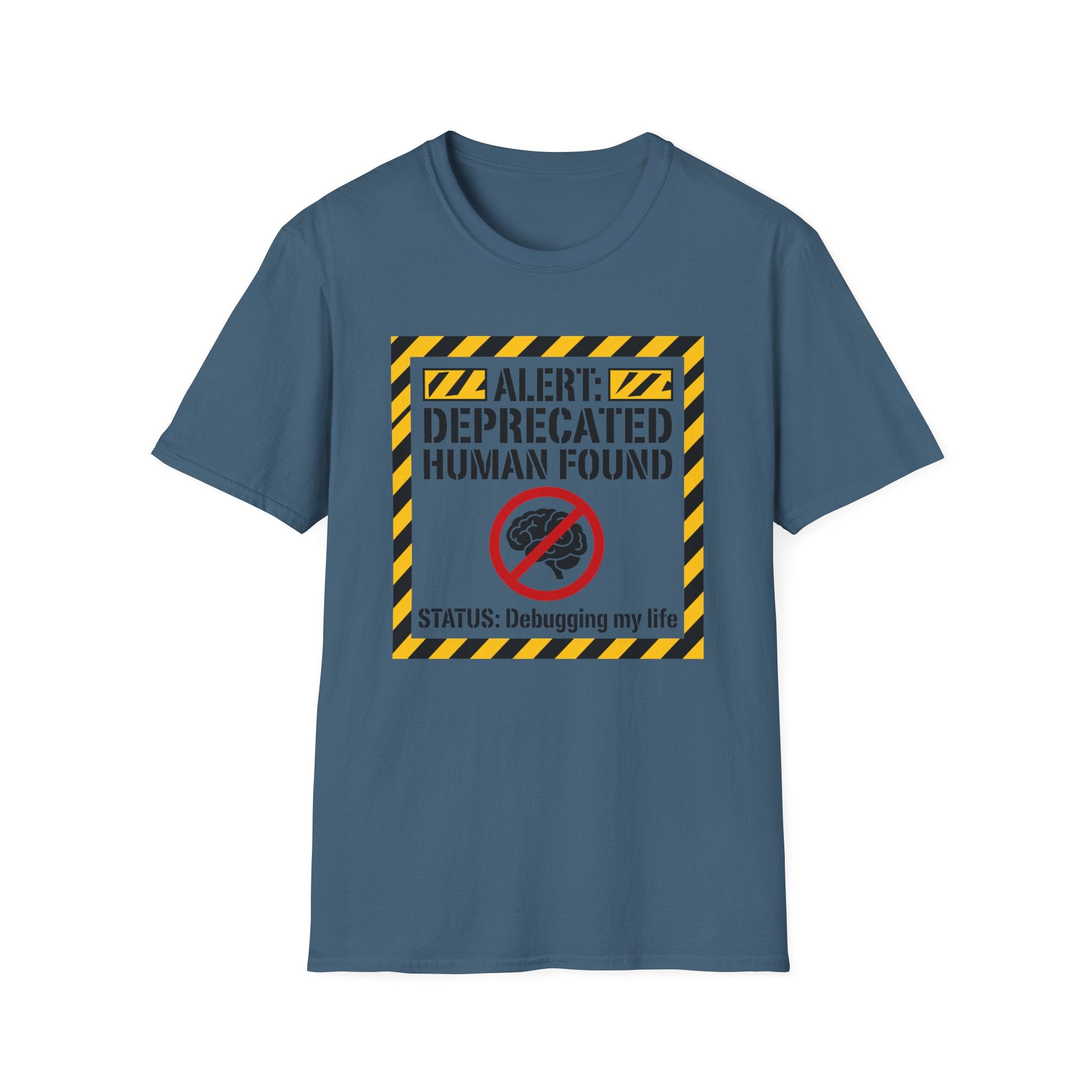 Alert deprecated human found T-Shirt