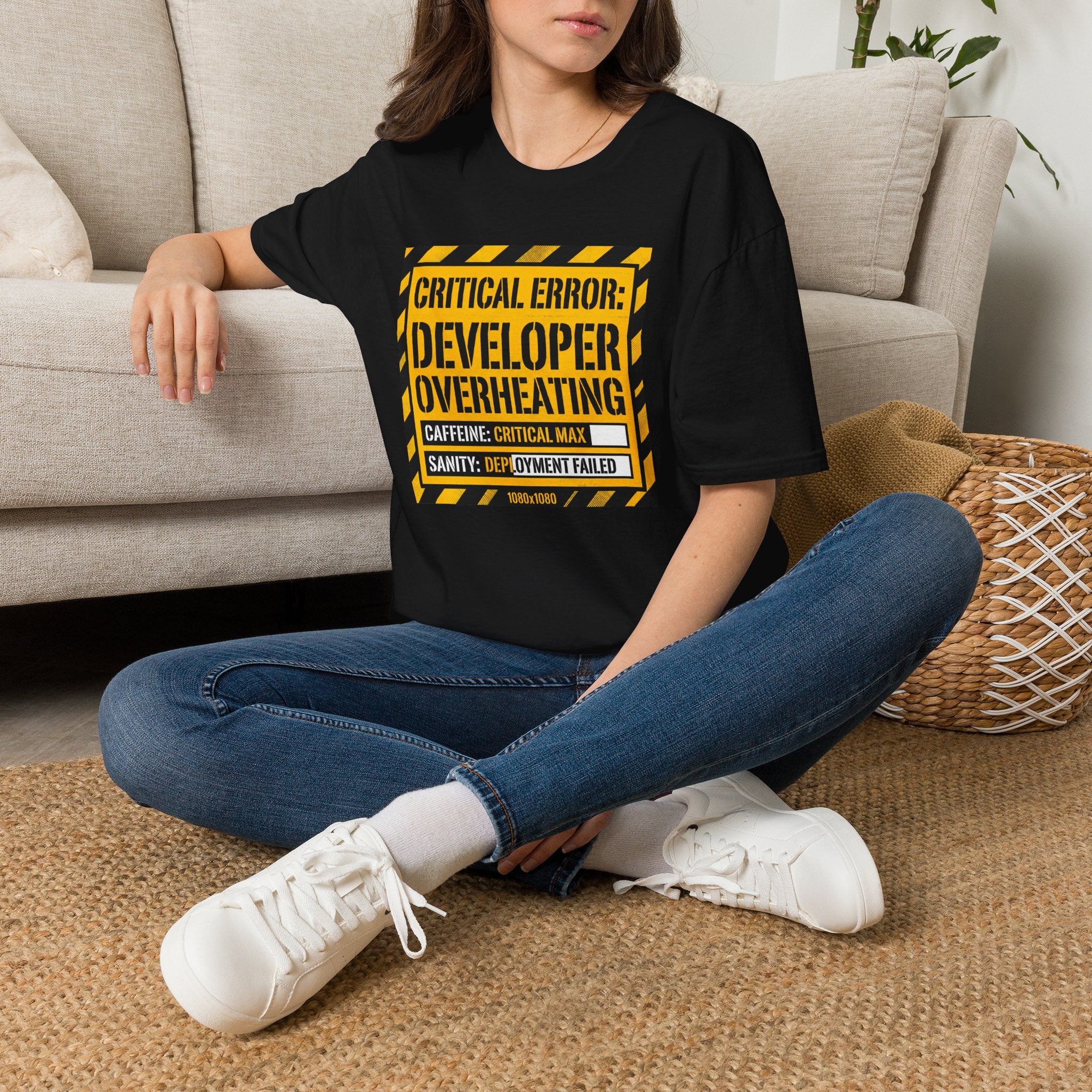 Critical error, developer overheating T-Shirt