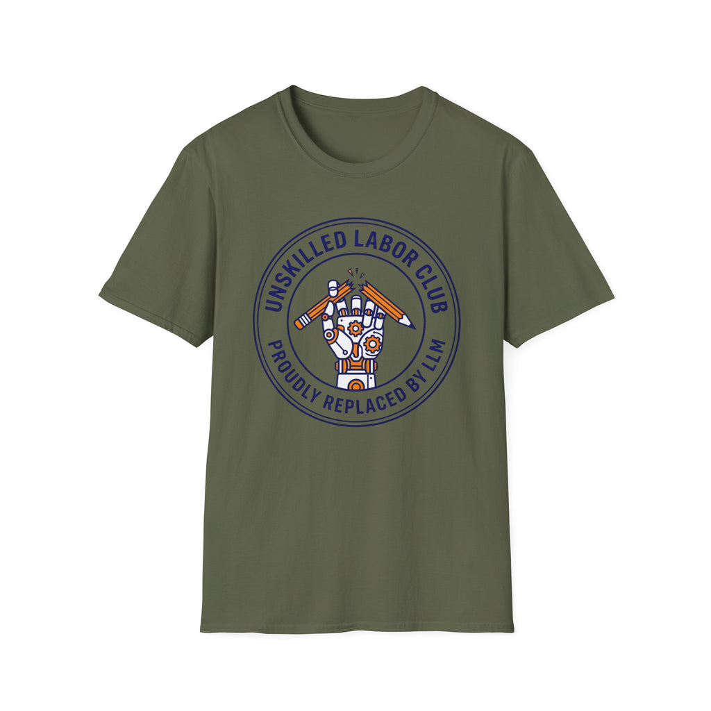 Unskilled Labor Club T-Shirt