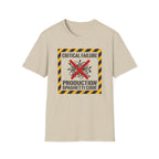 Critical Failure Production Spaghetti Code T-Shirt