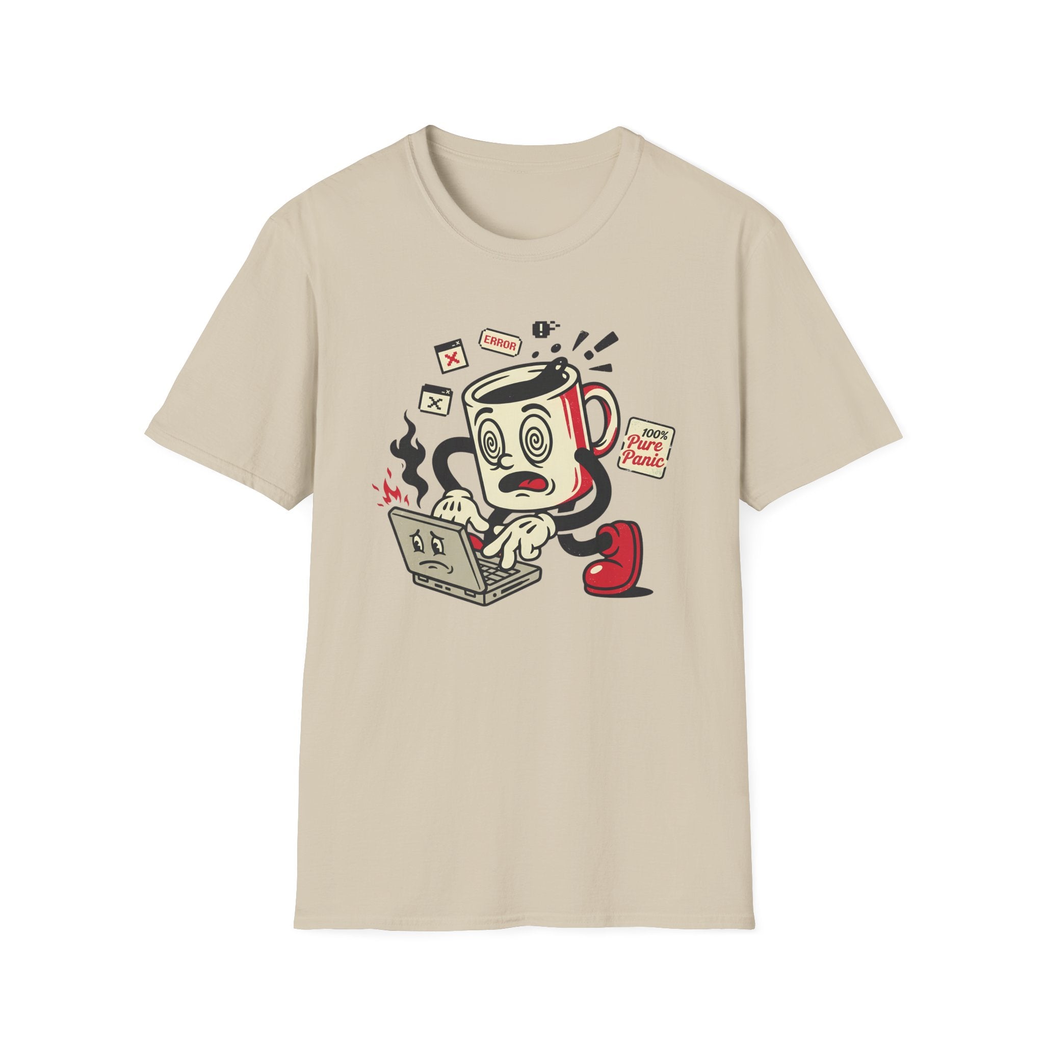 Error Code 100% Pure Panic T-Shirt