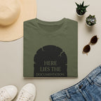 Here lies the documentation T-Shirt
