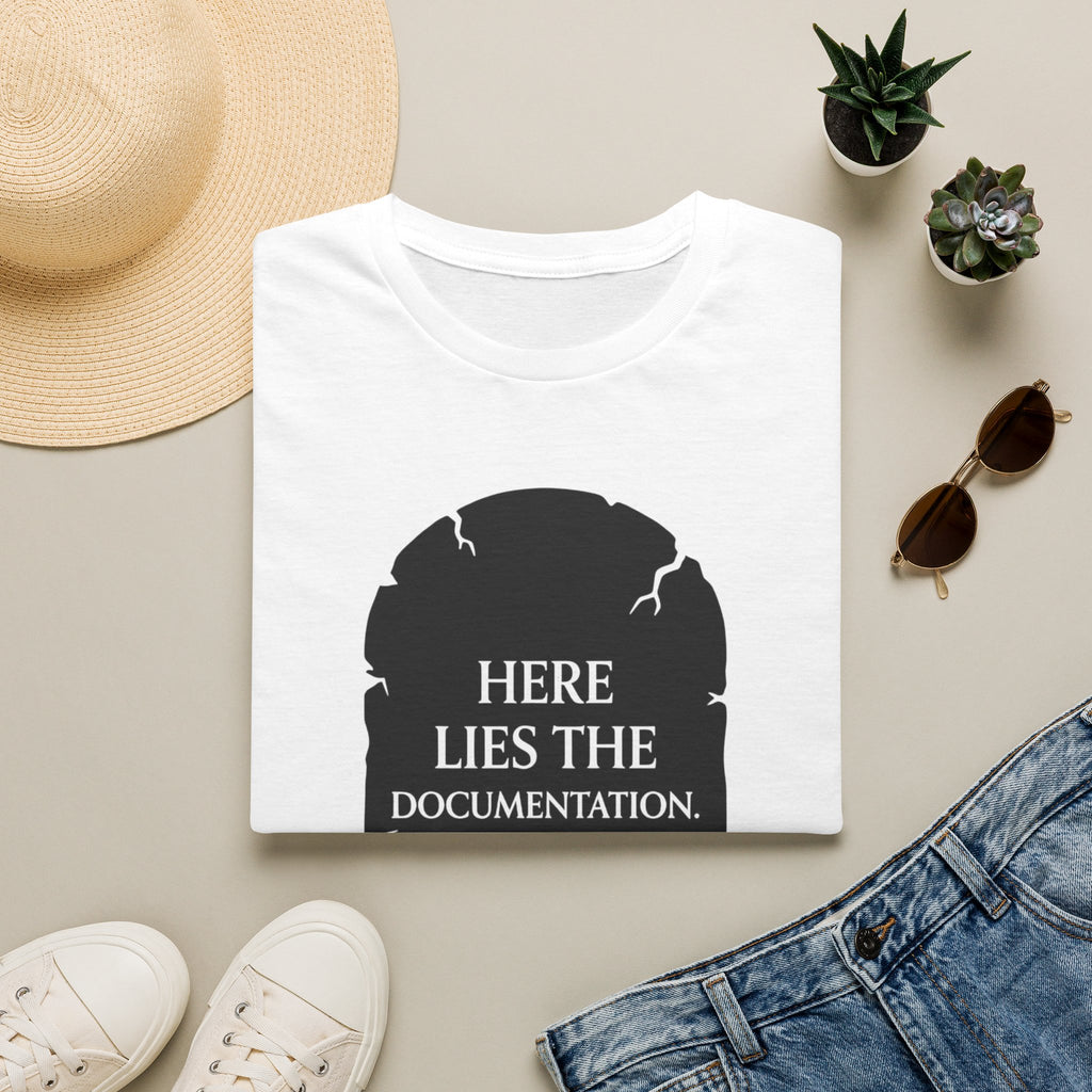 Here lies the documentation T-Shirt