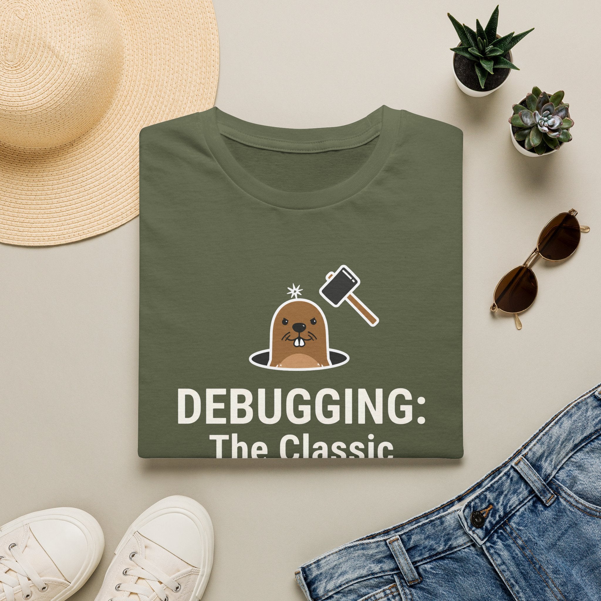 The Classic Whack-a-Mole Game T-Shirt