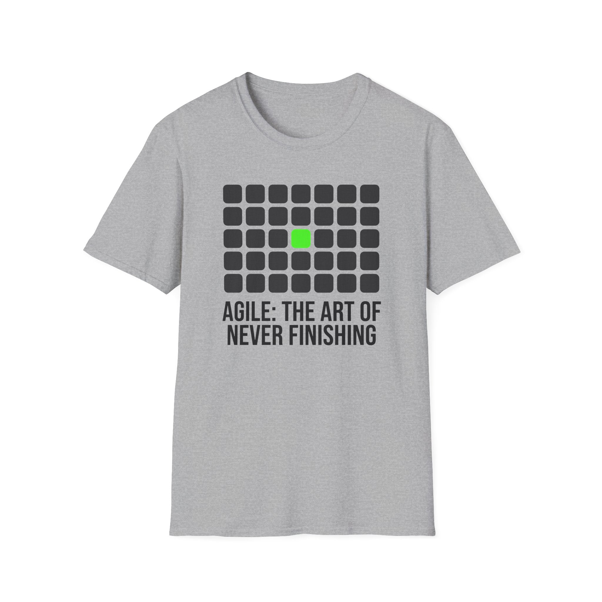 Agile - The art of never finishing T-Shirt