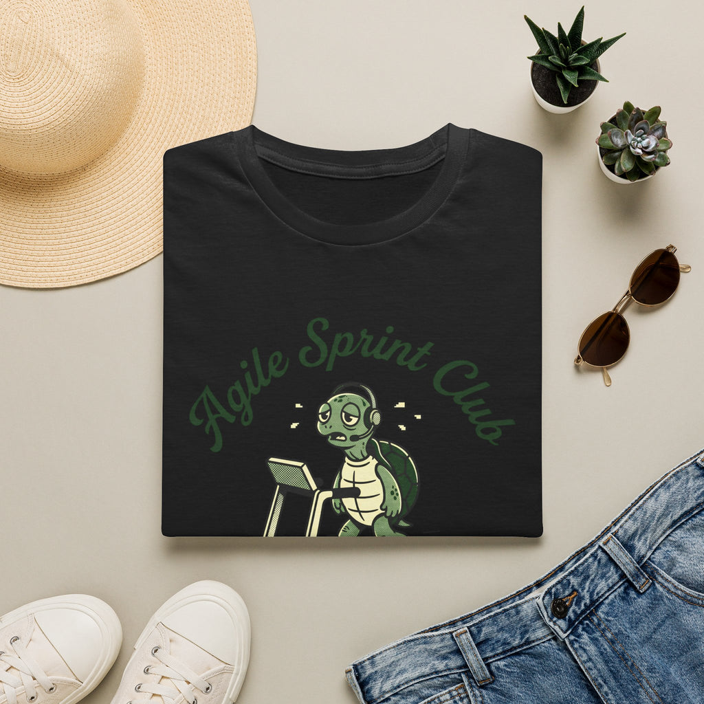 Agile Sprint Club, Moving Nowhere Fast v01 T-Shirt
