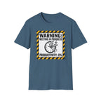 Warning: meeting in progress, productivity 0% T-Shirt