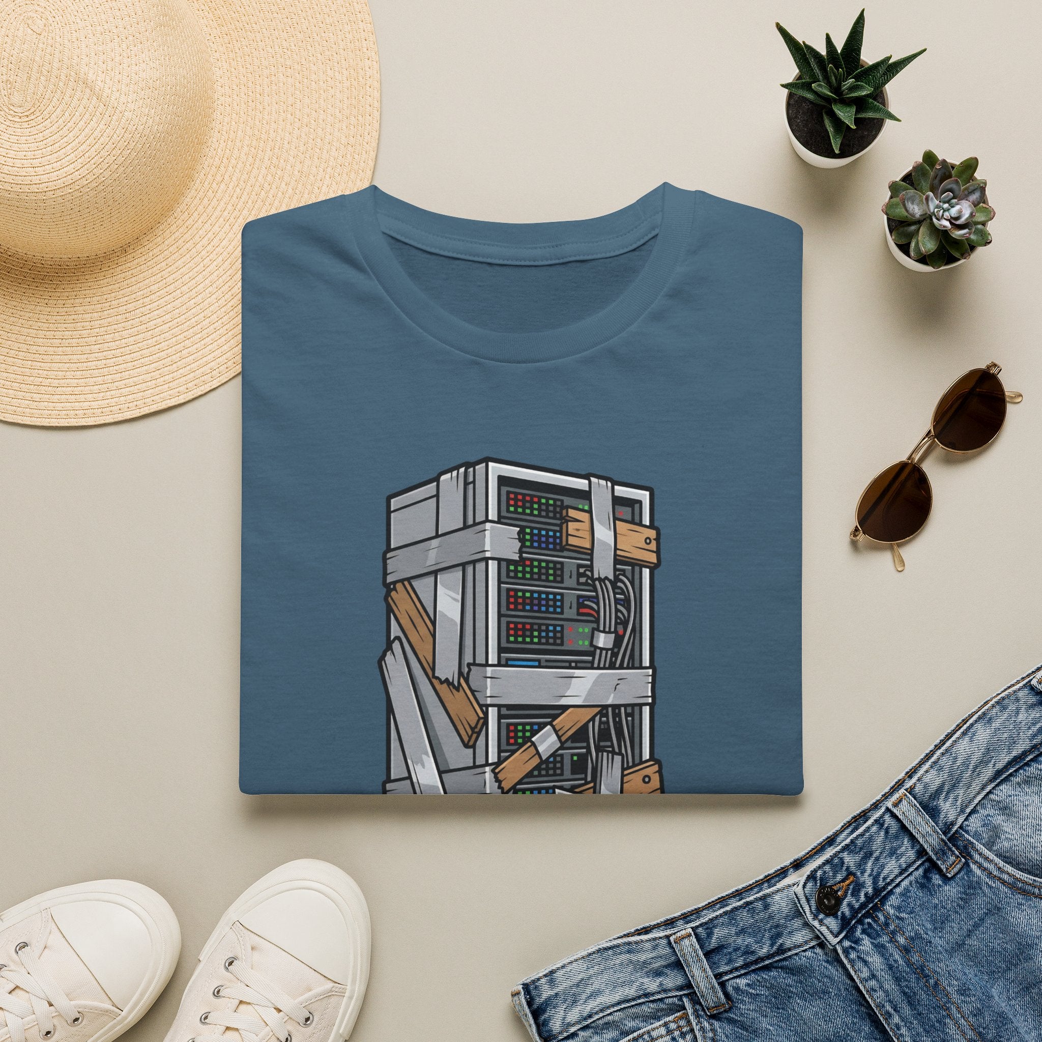 Held together by hope and technical debt T-Shirt