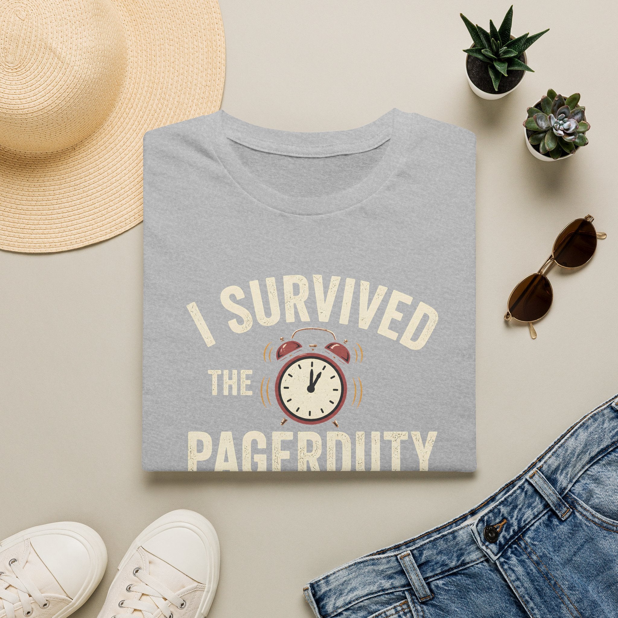 I survived the pagerduty call T-Shirt