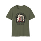 visit on-prem data center where uptime goes to die T-Shirt