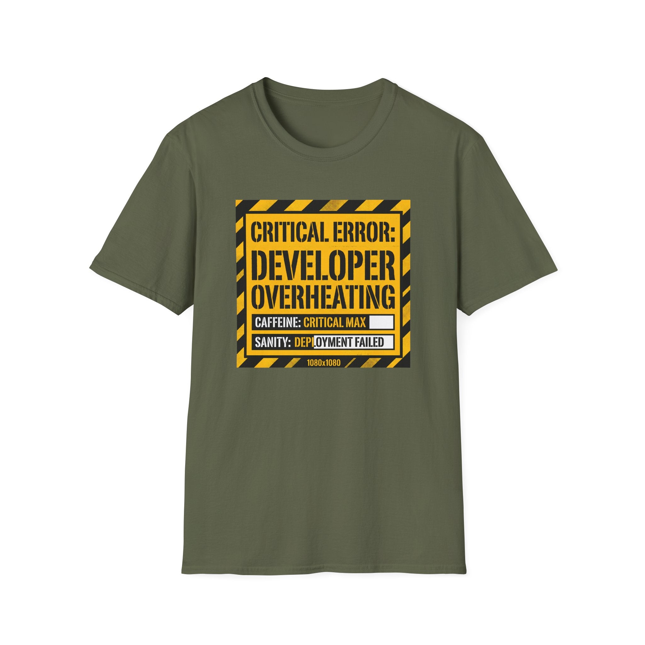 Critical error, developer overheating T-Shirt