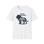 Junior developer vs Senior architect T-Shirt