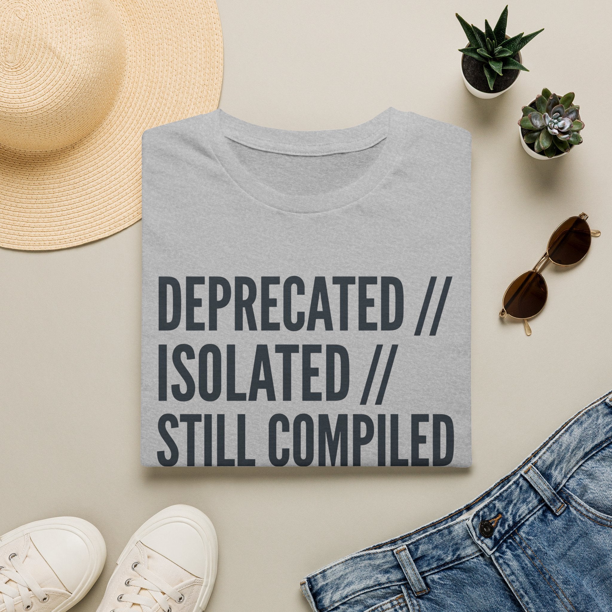 Deprecated Isolated Still compiled - exhausted T-Shirt
