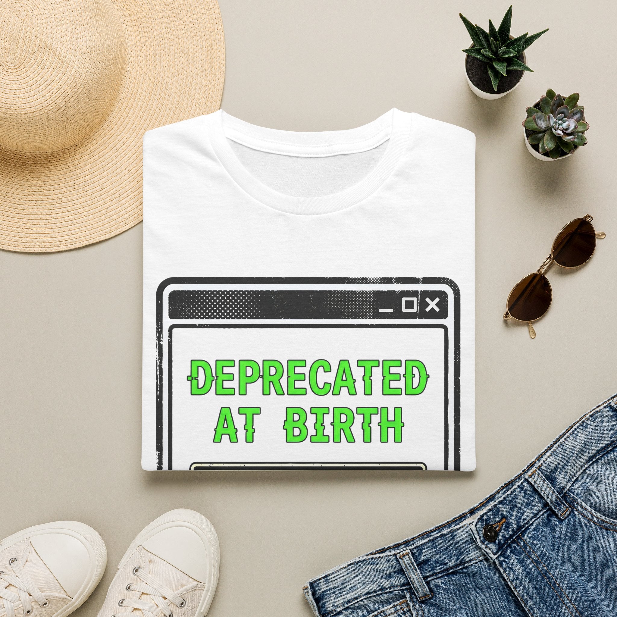 Deprecated at birth - exhausted T-Shirt