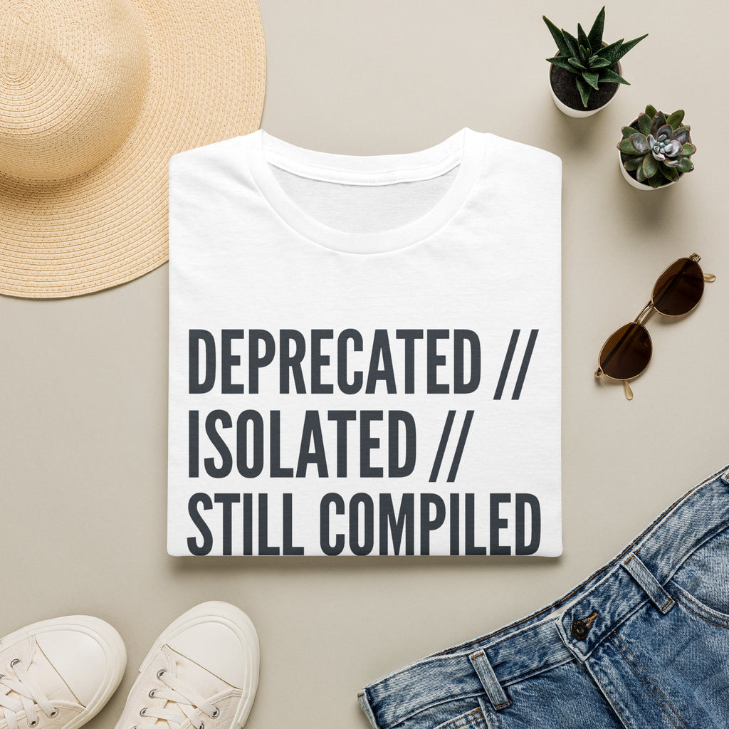 Deprecated Isolated Still compiled - exhausted T-Shirt