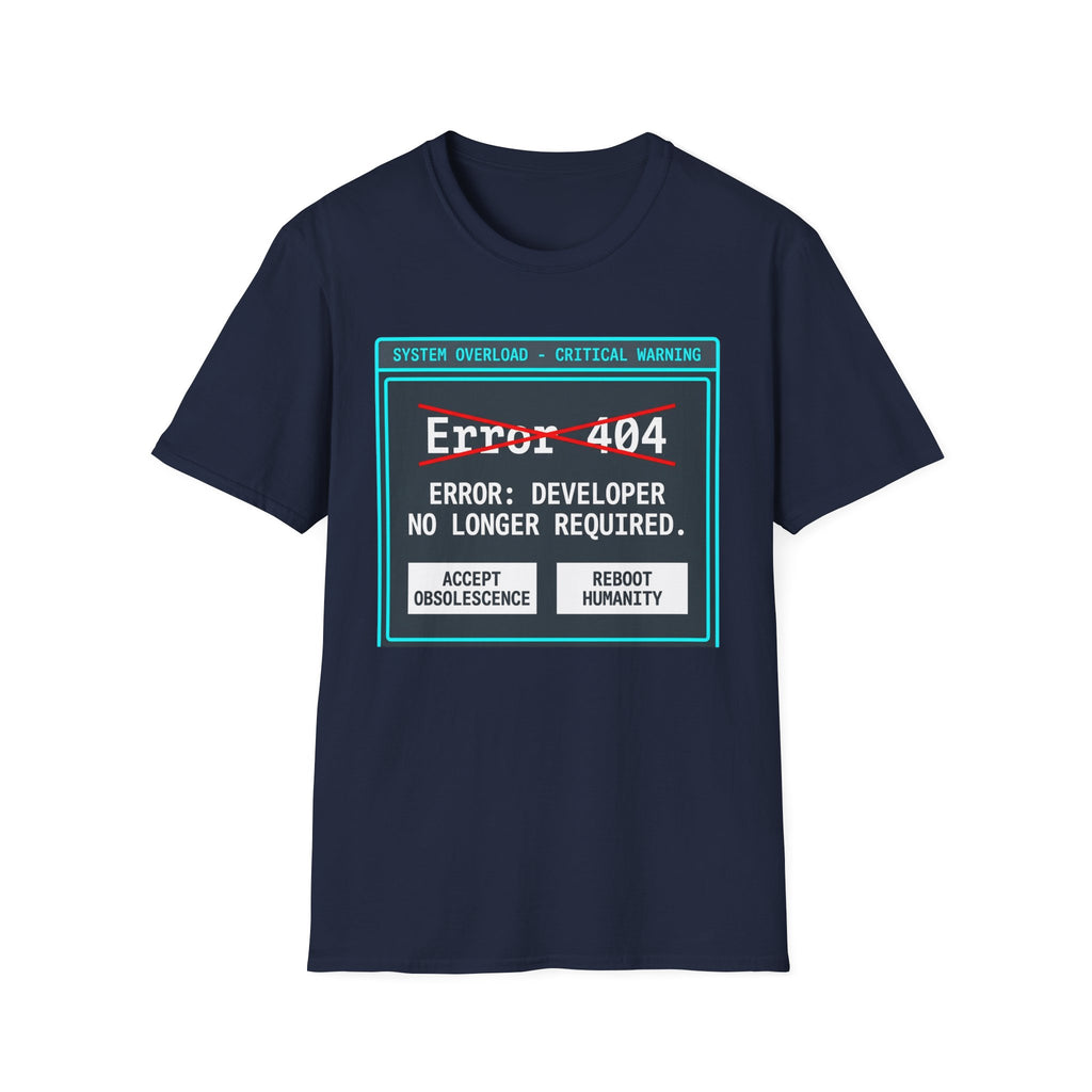 Error Developer no longer required T-Shirt
