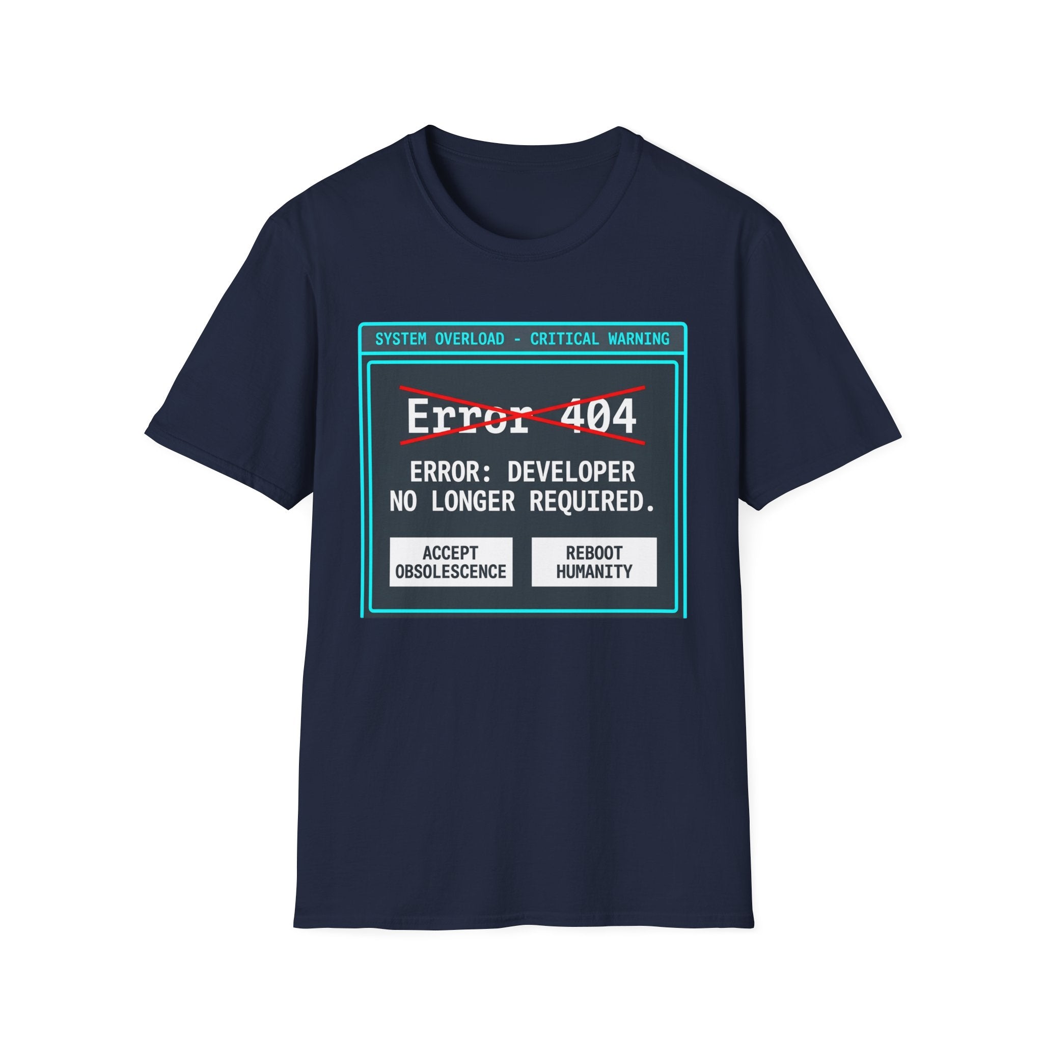 Error Developer no longer required T-Shirt