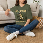 Agile Sprint Club, Moving Nowhere Fast v03 T-Shirt