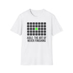 Agile - The art of never finishing T-Shirt