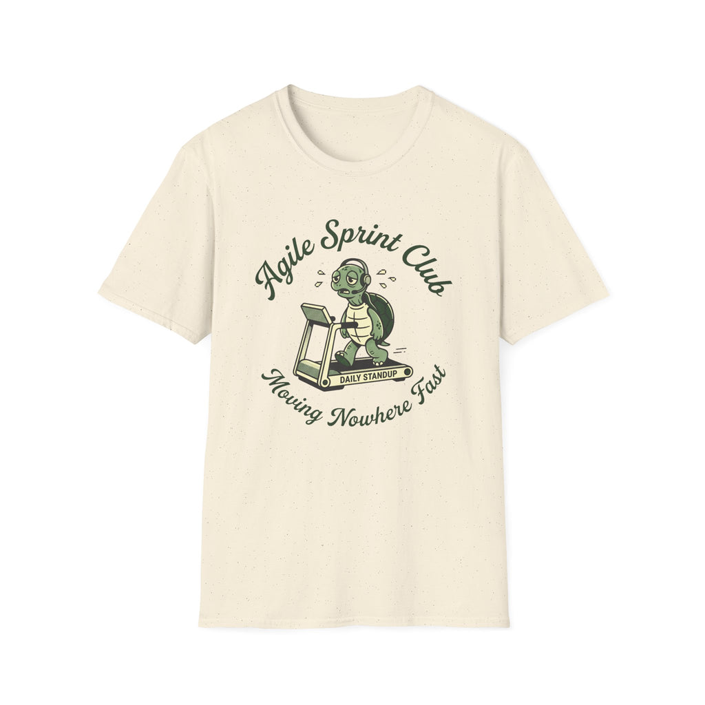 Agile Sprint Club, Moving Nowhere Fast v01 T-Shirt