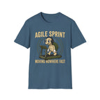 Agile Sprint Club, Moving Nowhere Fast v03 T-Shirt