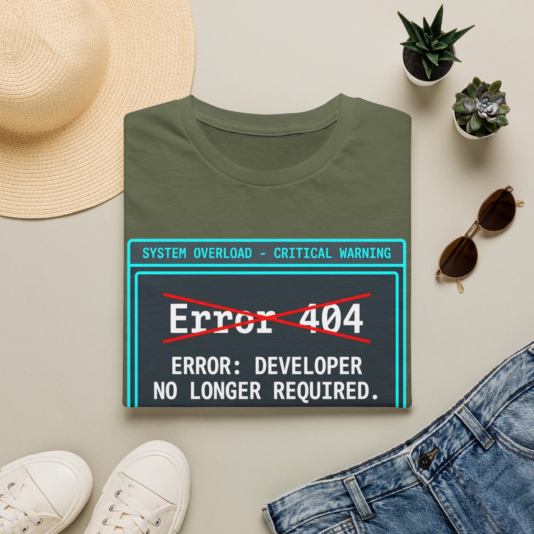 Error Developer no longer required T-Shirt