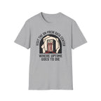 visit on-prem data center where uptime goes to die T-Shirt