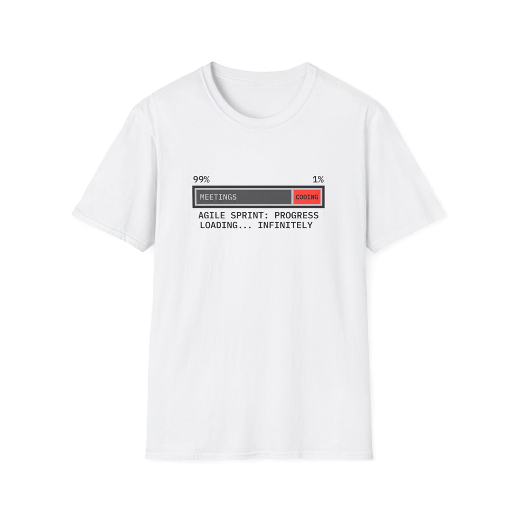 Agile Sprint Progress, Loading Infinitely T-Shirt