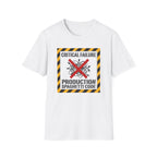 Critical Failure Production Spaghetti Code T-Shirt