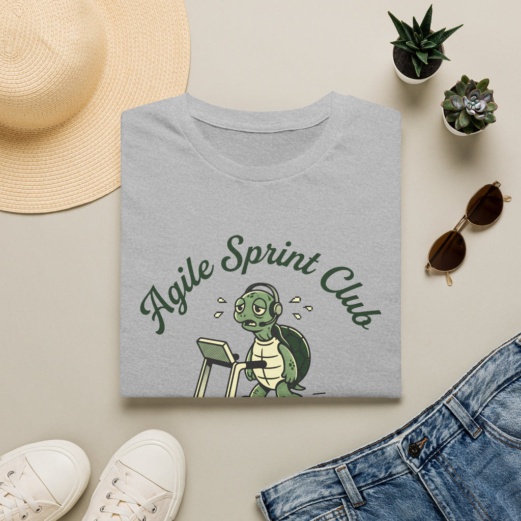 Agile Sprint Club, Moving Nowhere Fast v01 T-Shirt